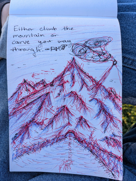 Moving the mountain doesn't make you get to the top of it